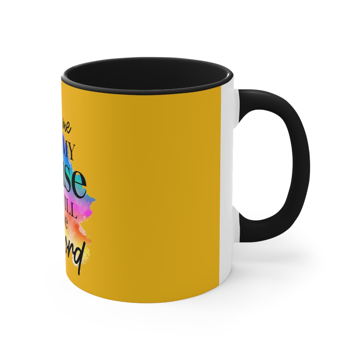 As for me and my house Accent Coffee Mug, 11oz