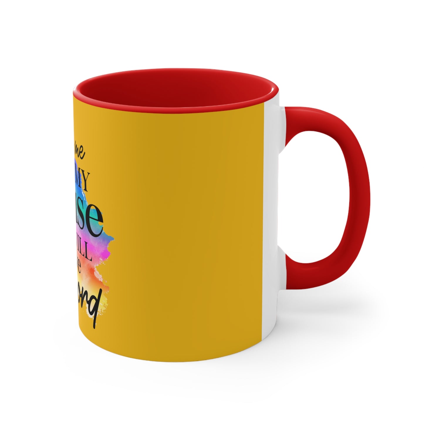 As for me and my house Accent Coffee Mug, 11oz