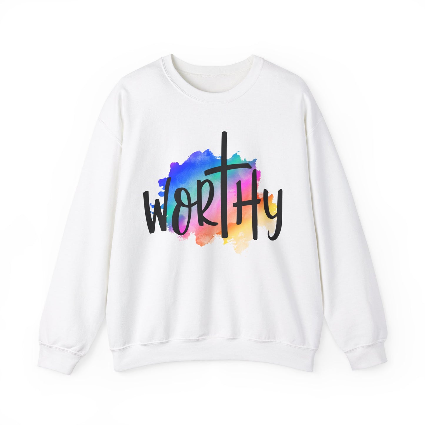 WORTHY Unisex Heavy Blend Crewneck Sweatshirt