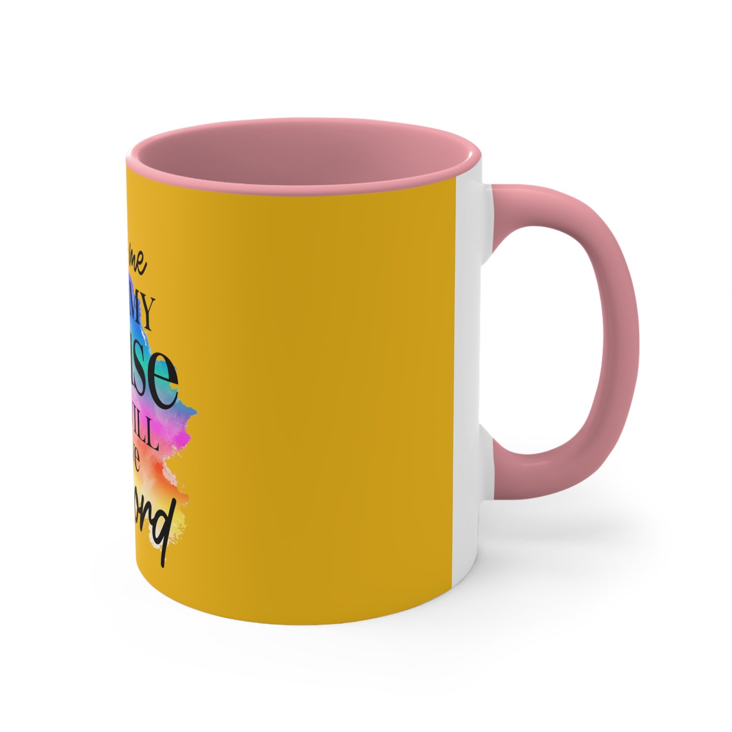 As for me and my house Accent Coffee Mug, 11oz