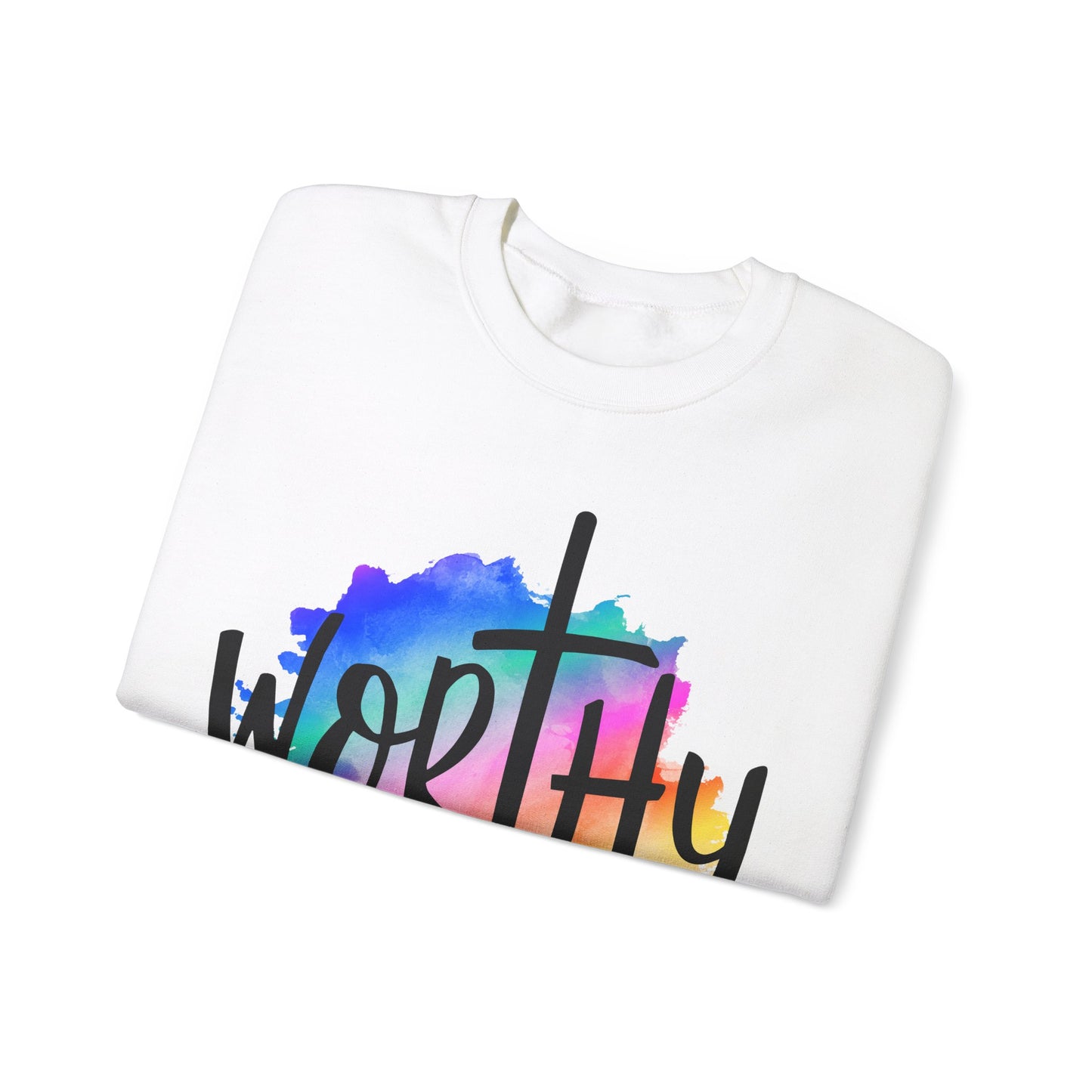 WORTHY Unisex Heavy Blend Crewneck Sweatshirt