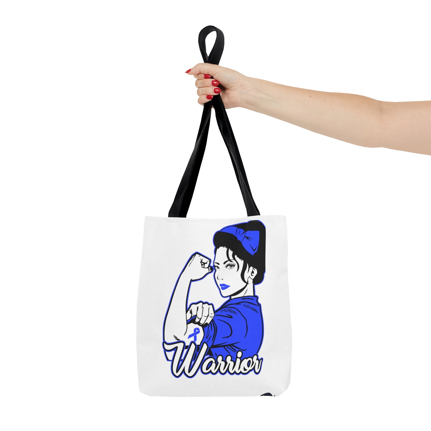 Cancer Survivor Tote, Colorectal Cancer Awareness, donation of proceeds