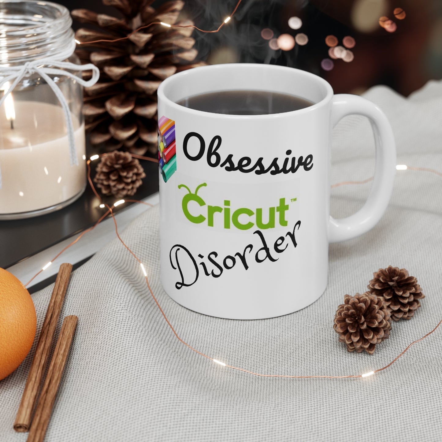 Copy of Ceramic Mug 11oz Obsessive Cricut Disorder