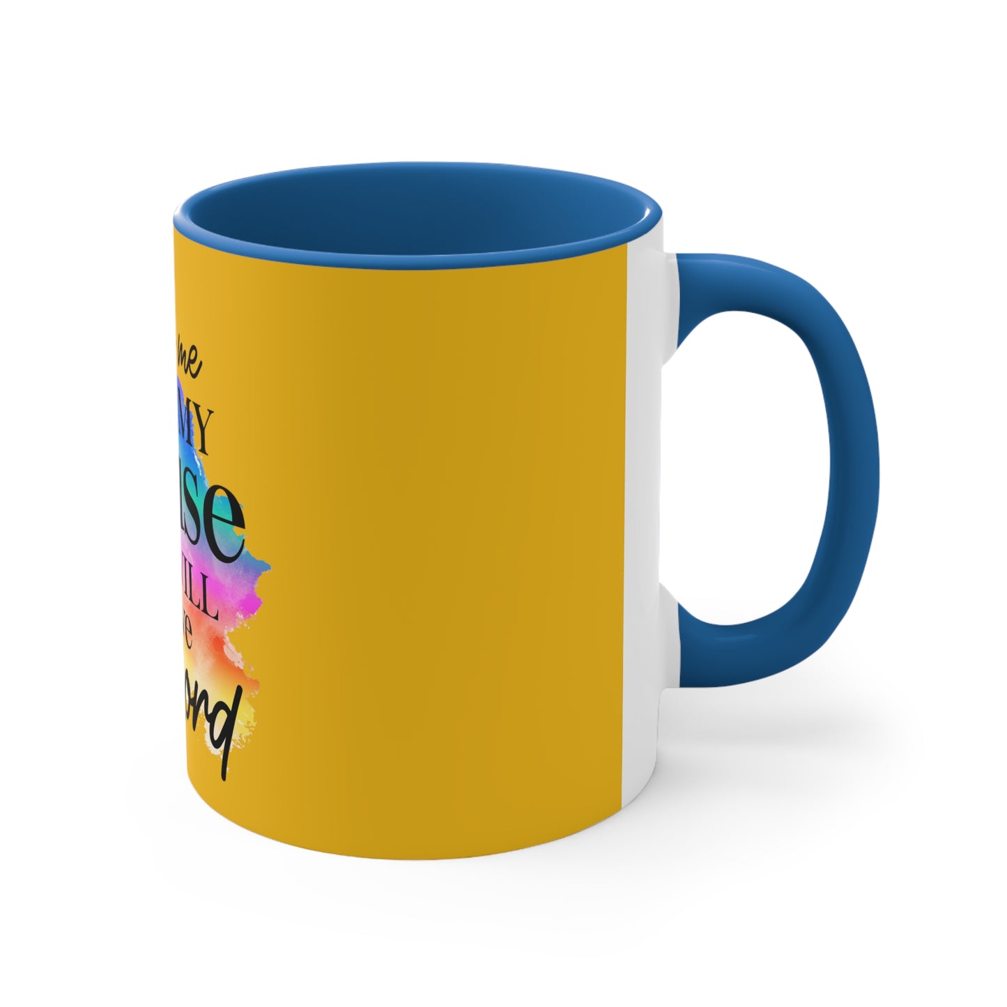 As for me and my house Accent Coffee Mug, 11oz