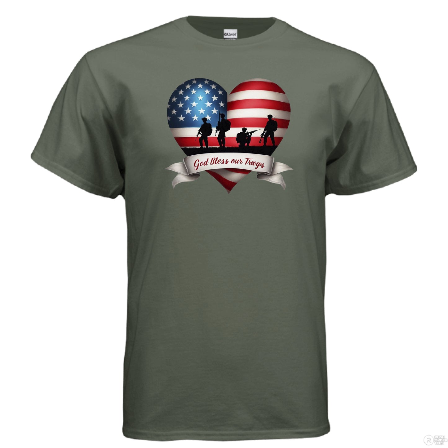 MILITARY GREEN - FRONT