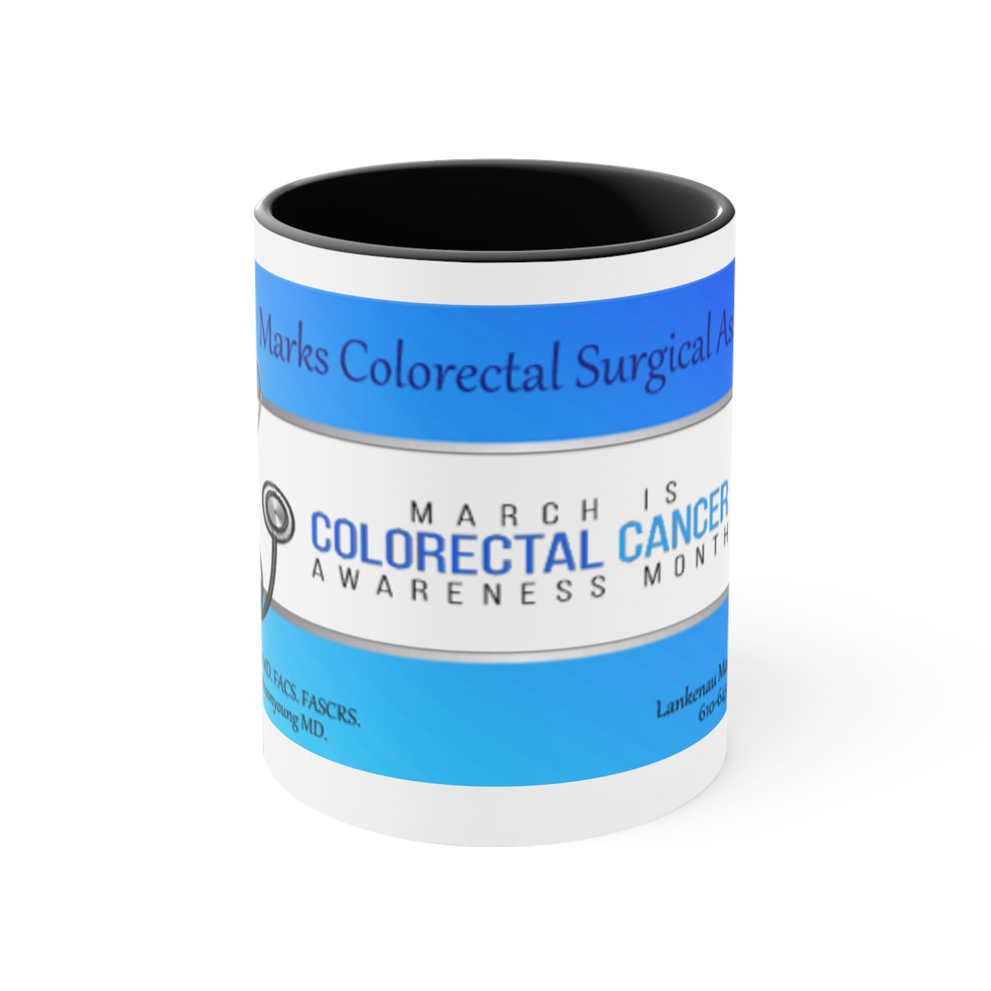 Colorectal Cancer Awareness Mug 2023