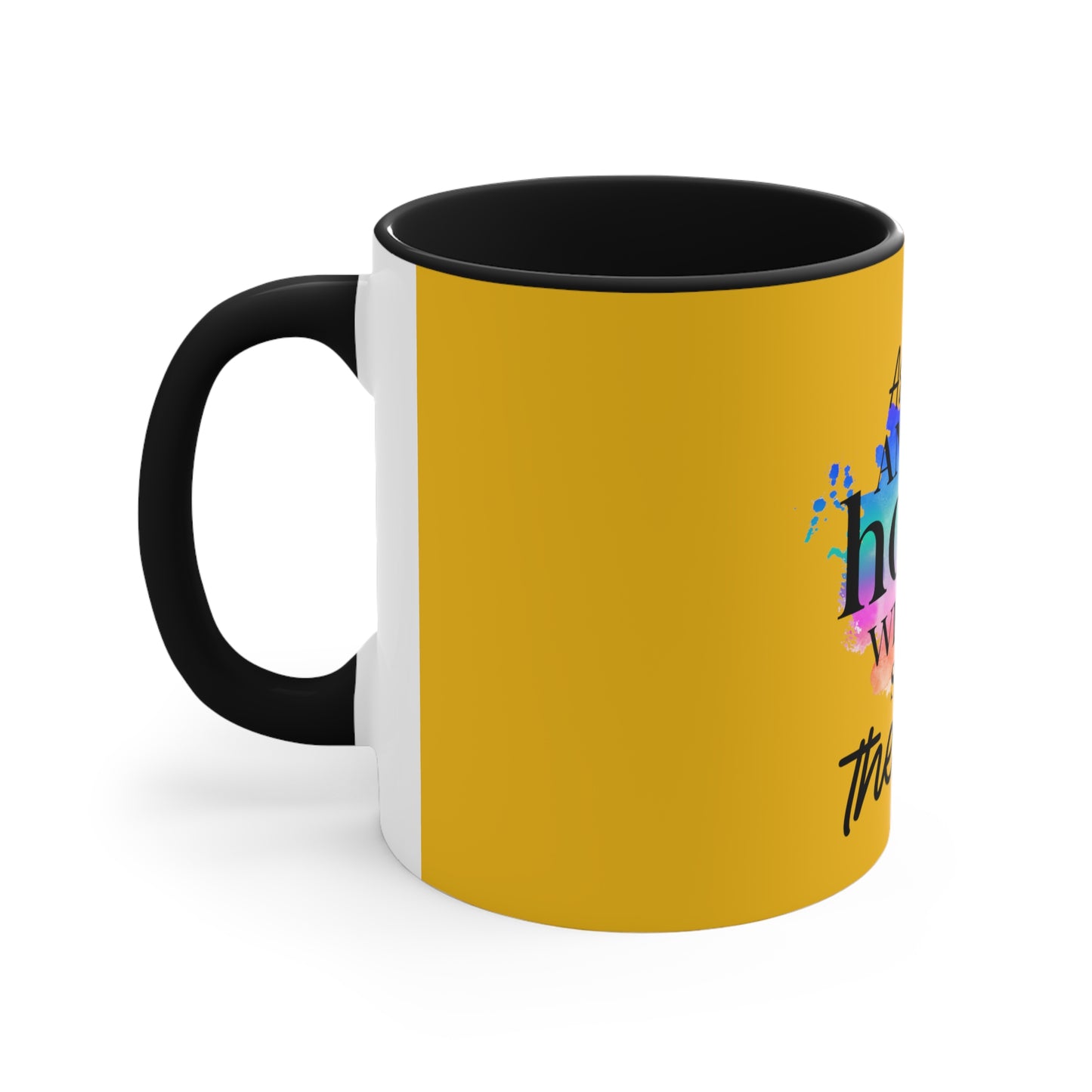 As for me and my house     Accent Coffee Mug, 11oz