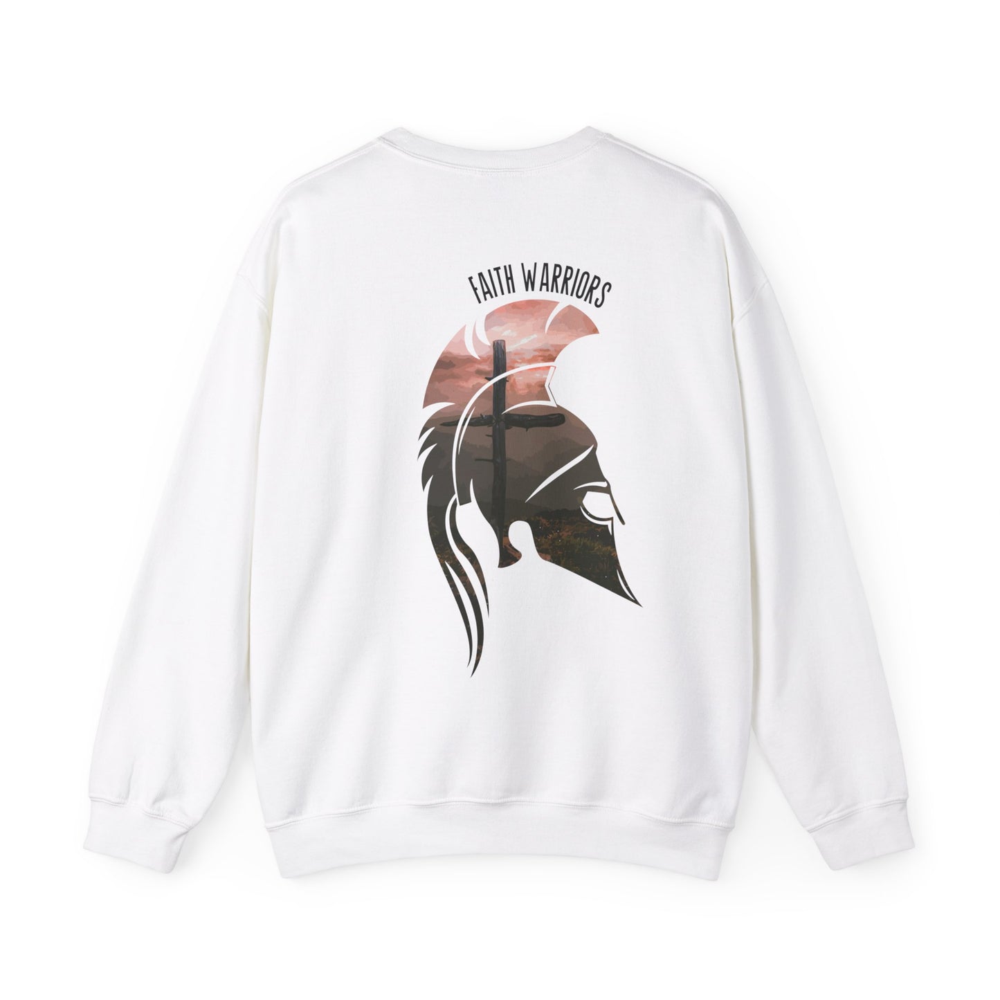 FAITH WARRIOR  Unisex Heavy Blend Crewneck Sweatshirt