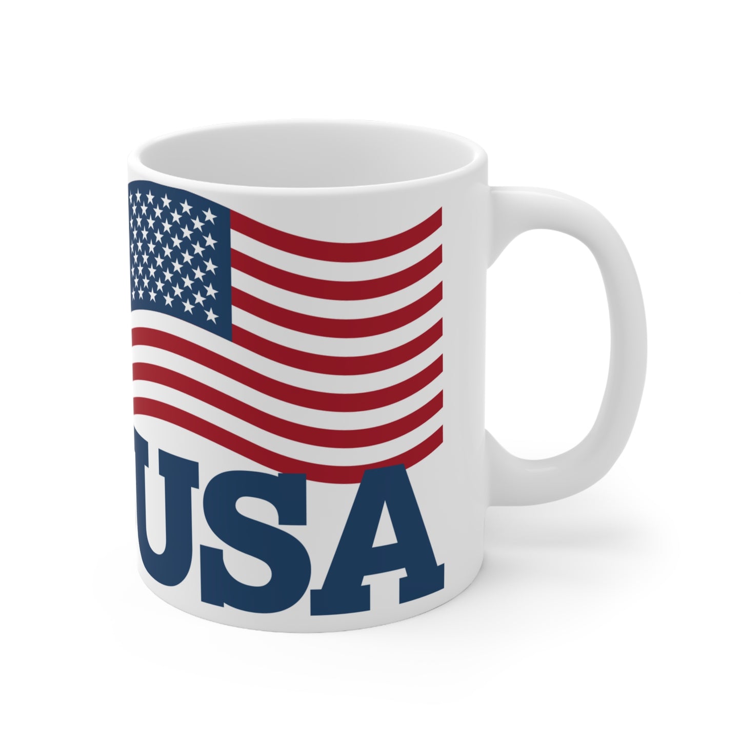 USA FLAG-Ceramic Mug 11oz