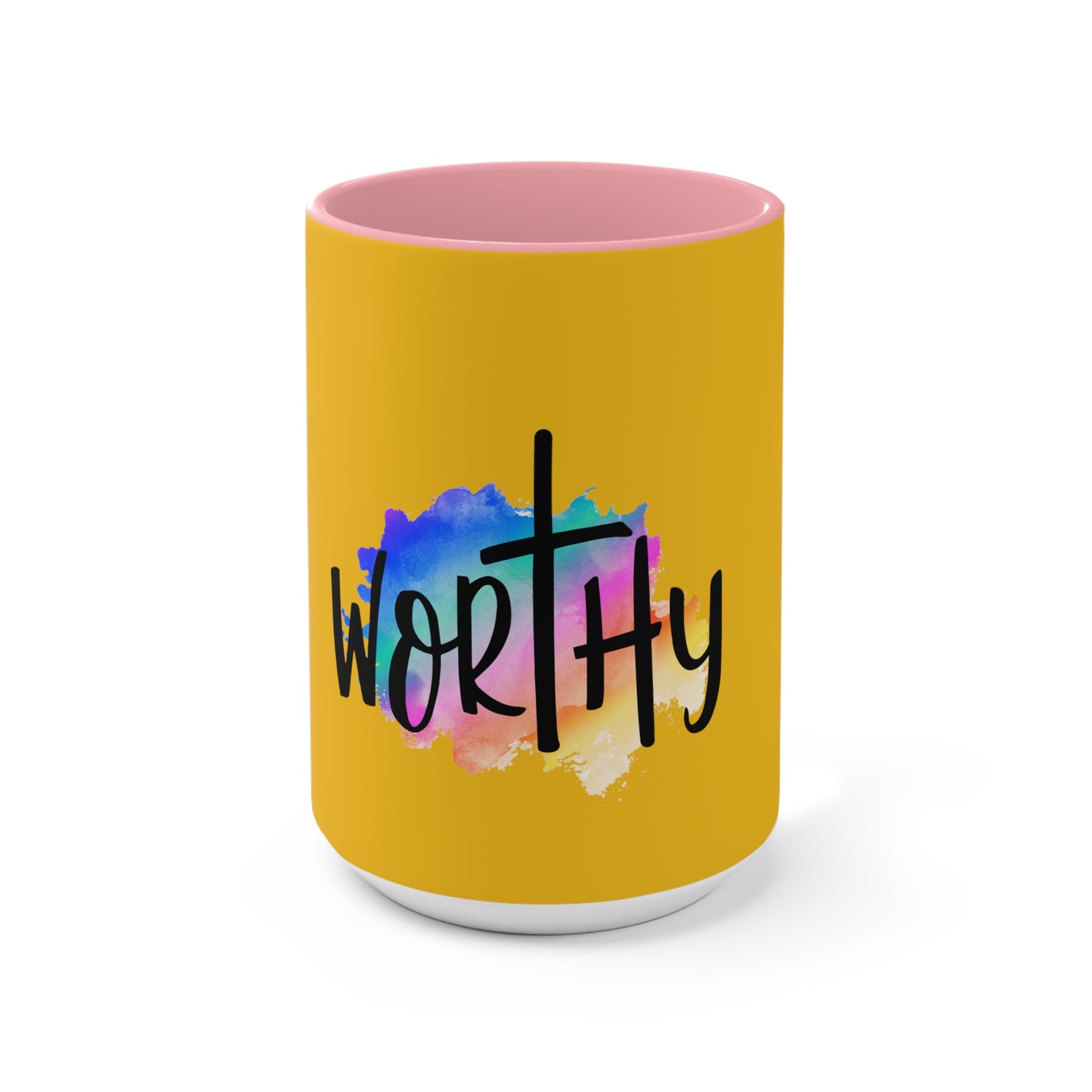 WORTHY    Accent Mug