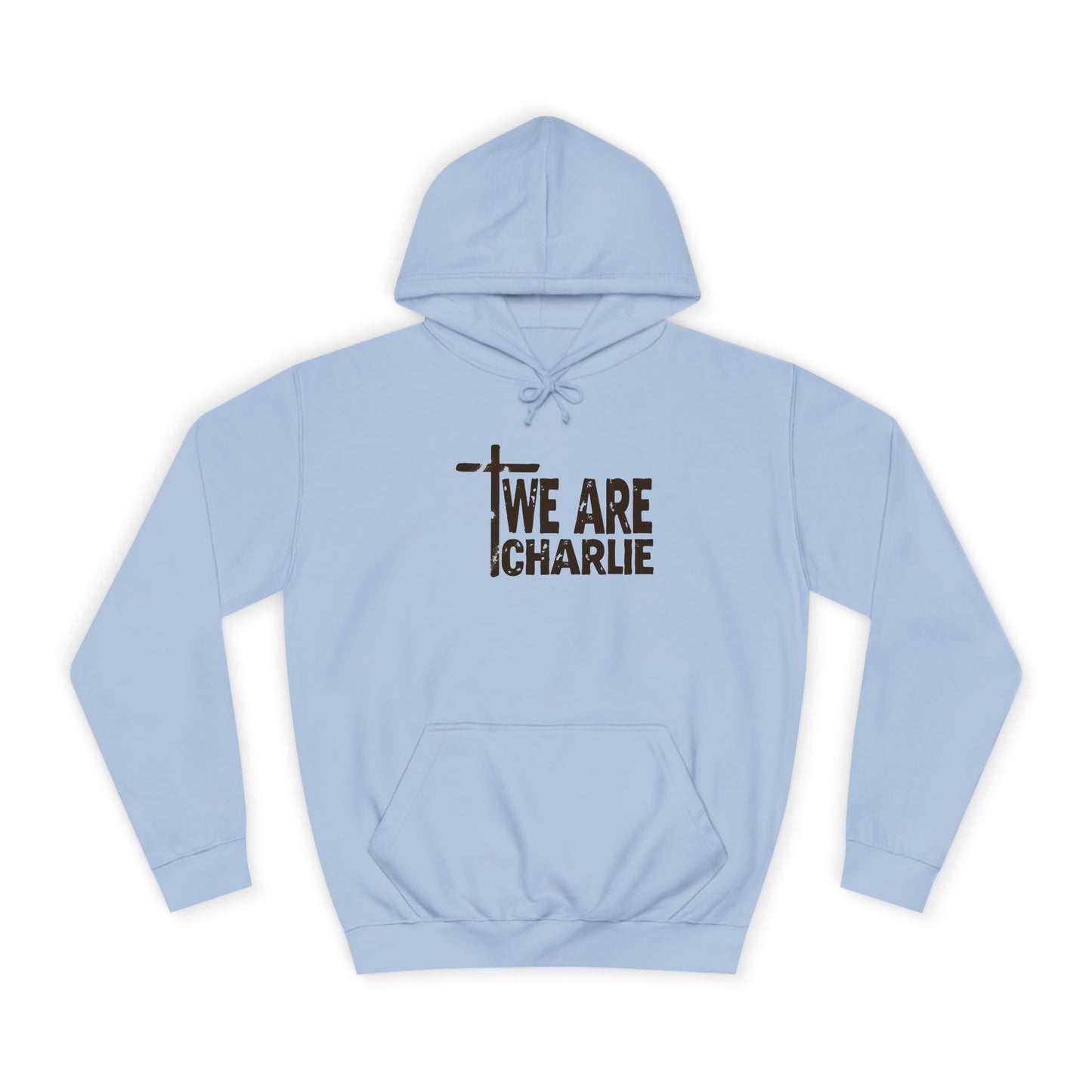 Unisex College Hoodie with 'WE ARE CHARLIE' Design - Cozy, Stylish, Perfect for Students, Gift Idea for Graduation, College Apparel, [...]