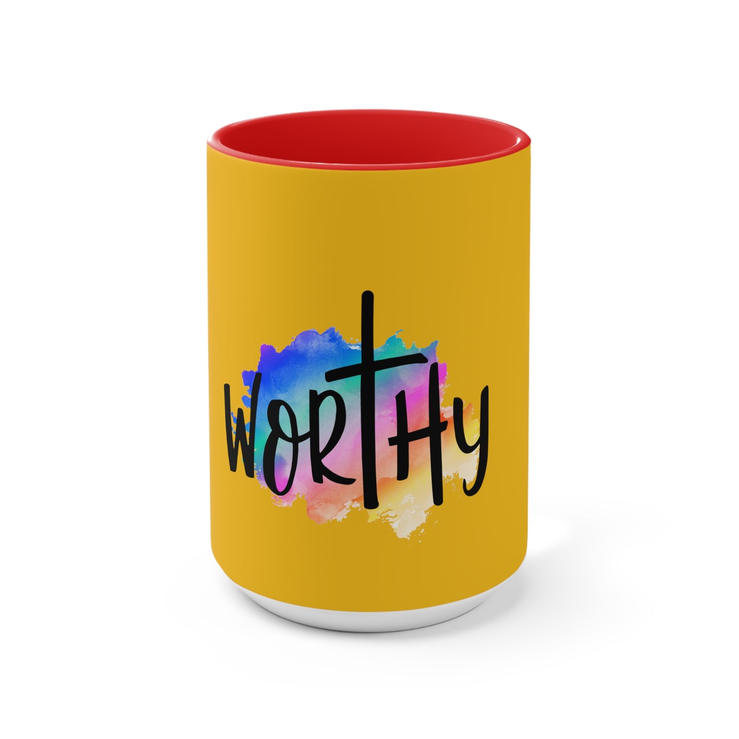 WORTHY    Accent Mug
