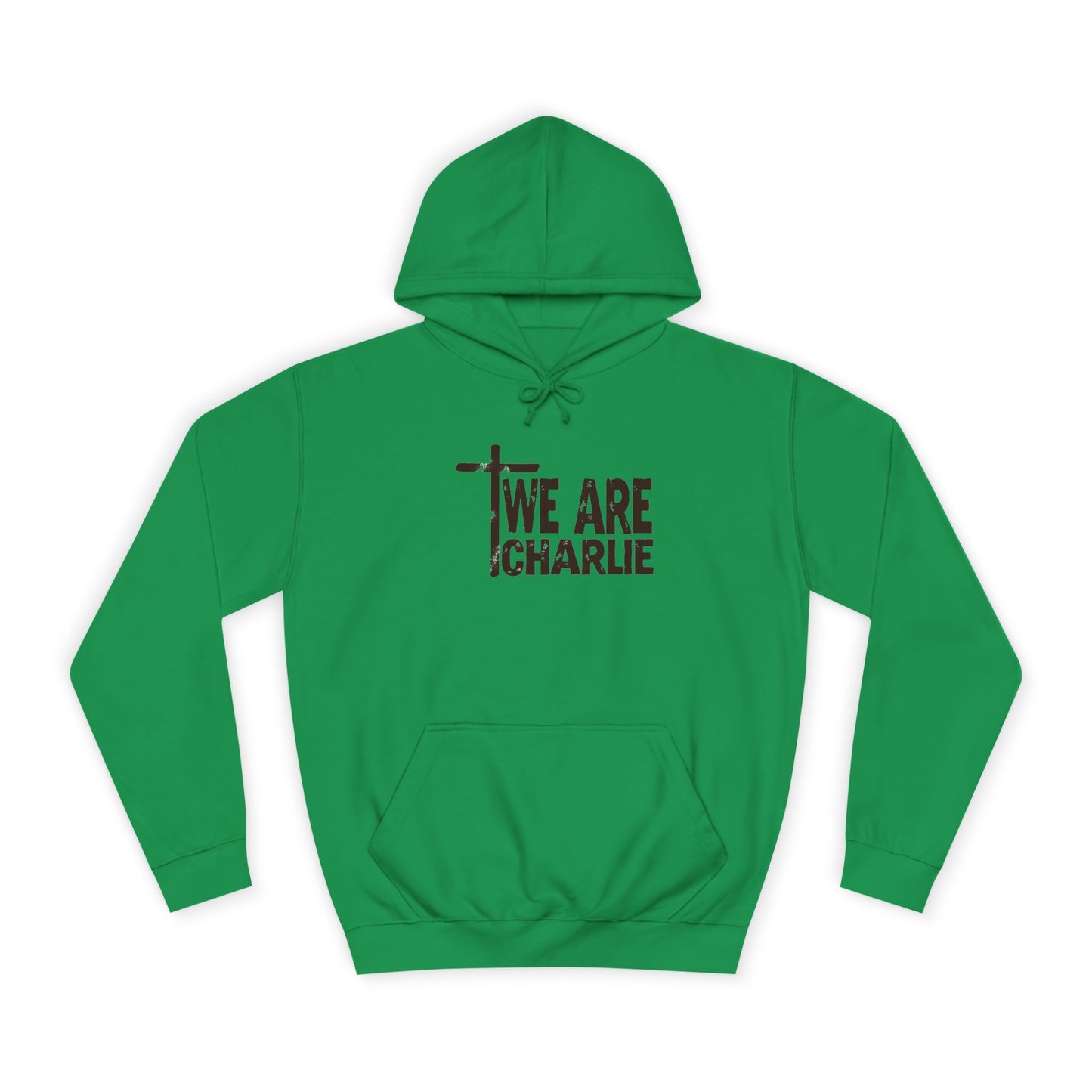 Unisex College Hoodie with 'WE ARE CHARLIE' Design - Cozy, Stylish, Perfect for Students, Gift Idea for Graduation, College Apparel, [...]