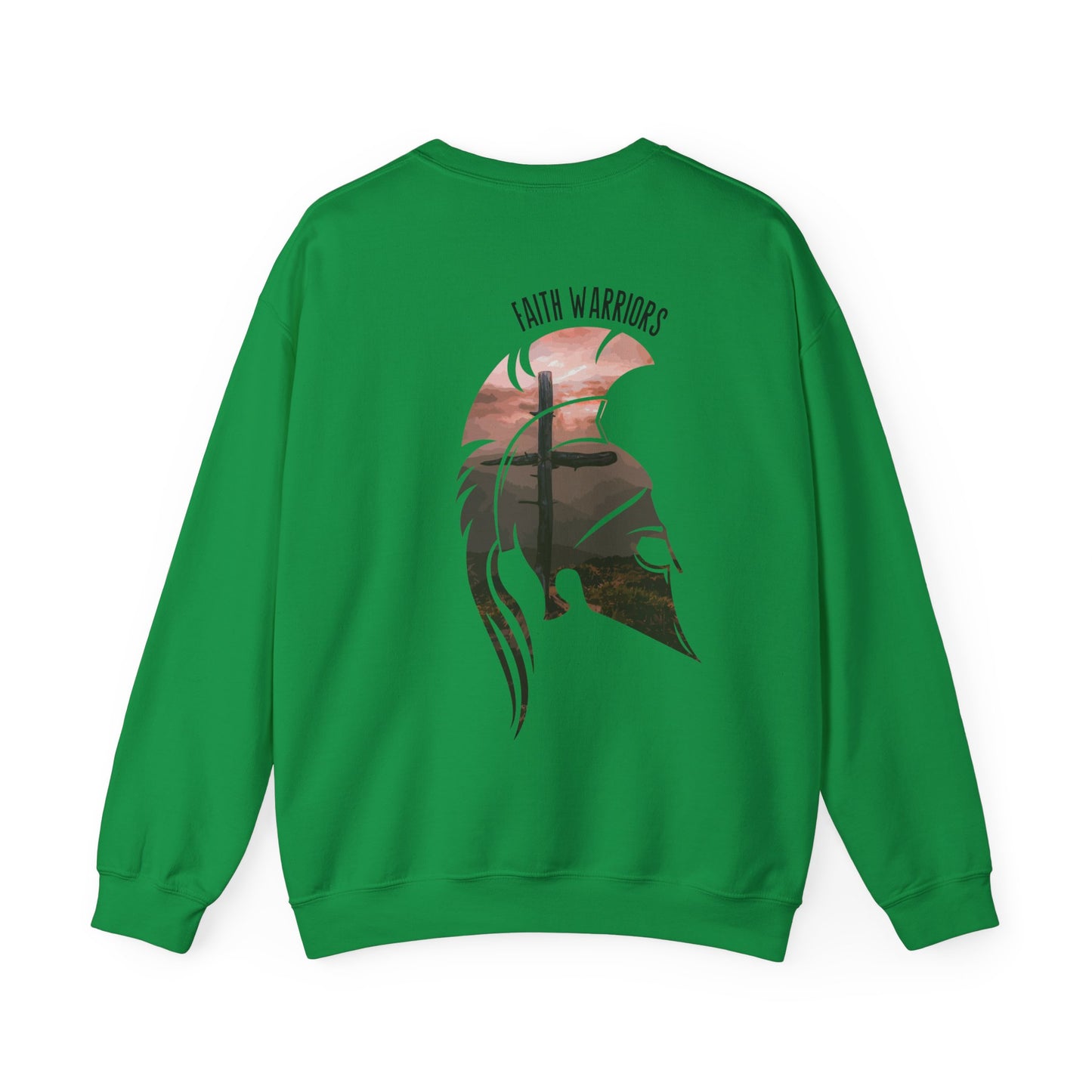 FAITH WARRIOR  Unisex Heavy Blend Crewneck Sweatshirt