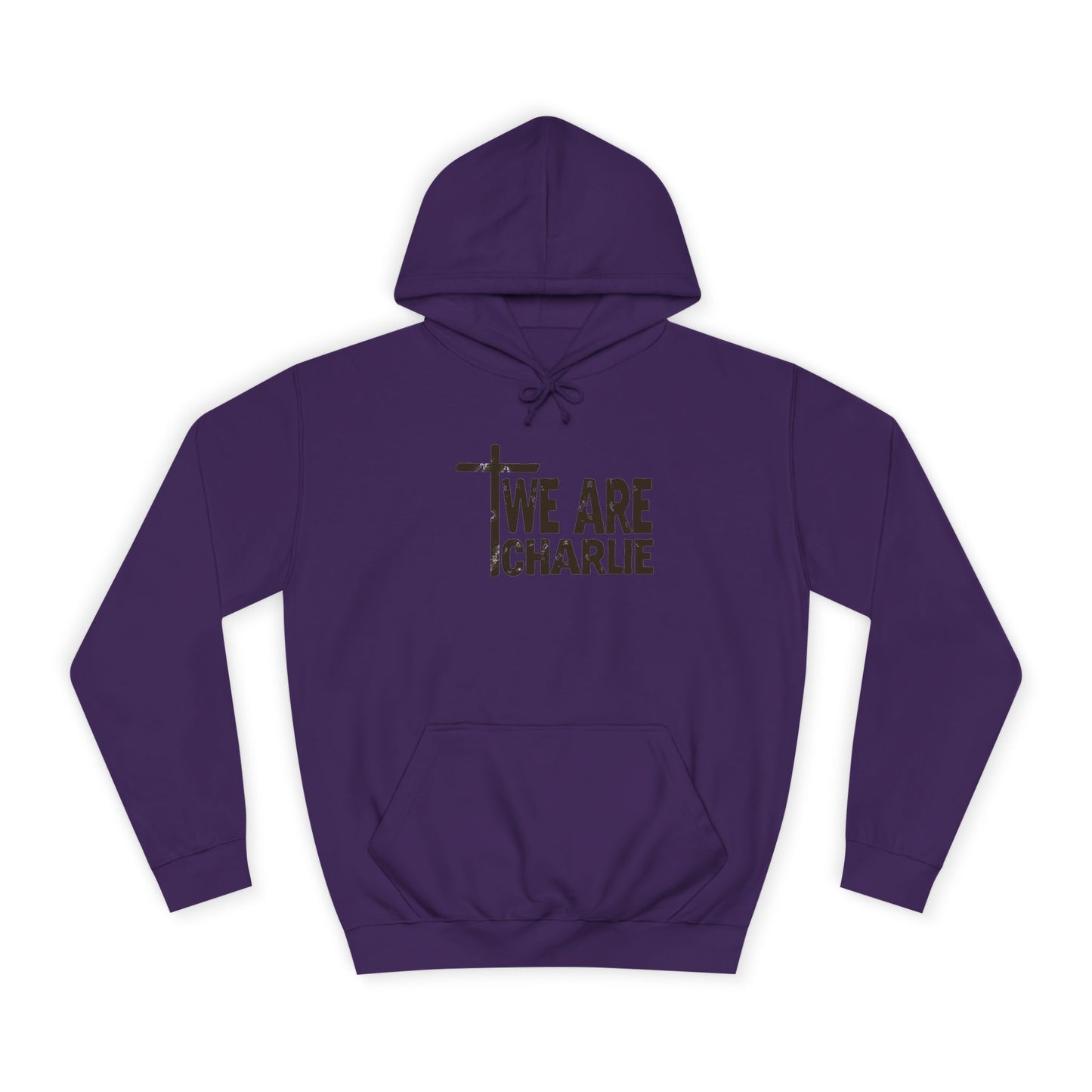Unisex College Hoodie with 'WE ARE CHARLIE' Design - Cozy, Stylish, Perfect for Students, Gift Idea for Graduation, College Apparel, [...]