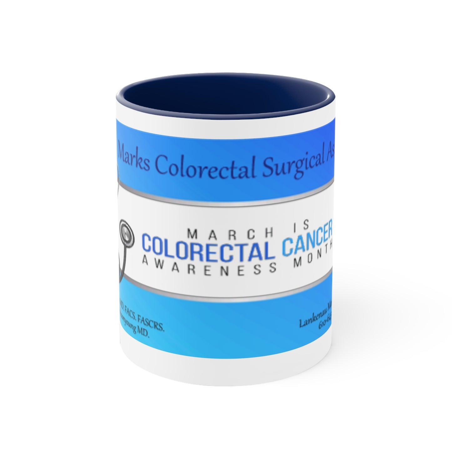 Colorectal Cancer Awareness Mug 2023