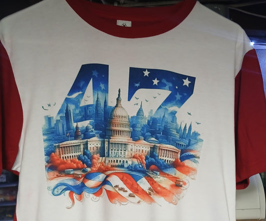 Washington DC 47 Republican t shirt