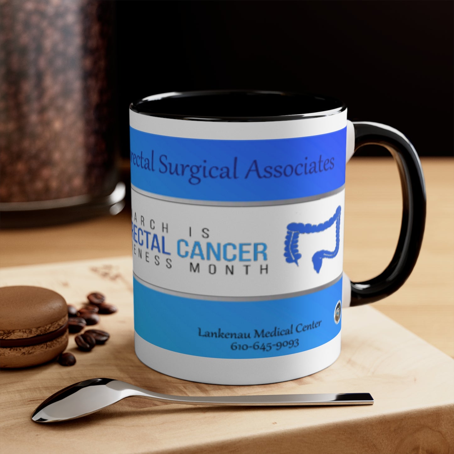 Colorectal Cancer Awareness Mug 2023