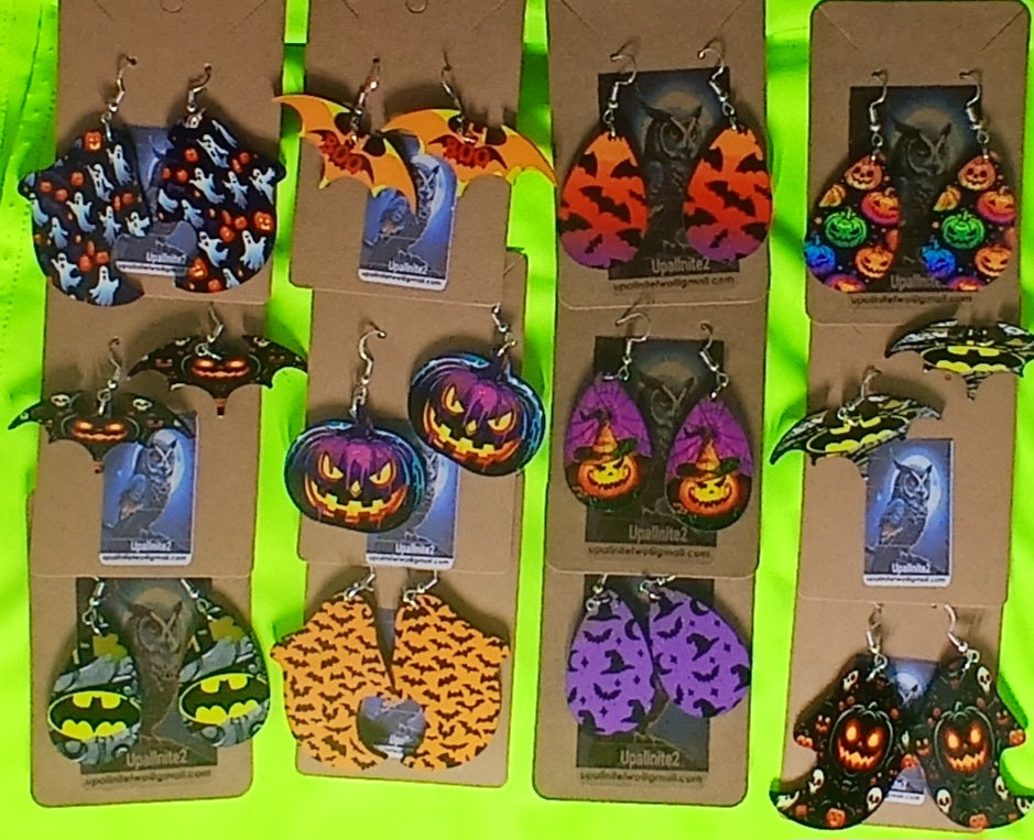 Halloween earrings