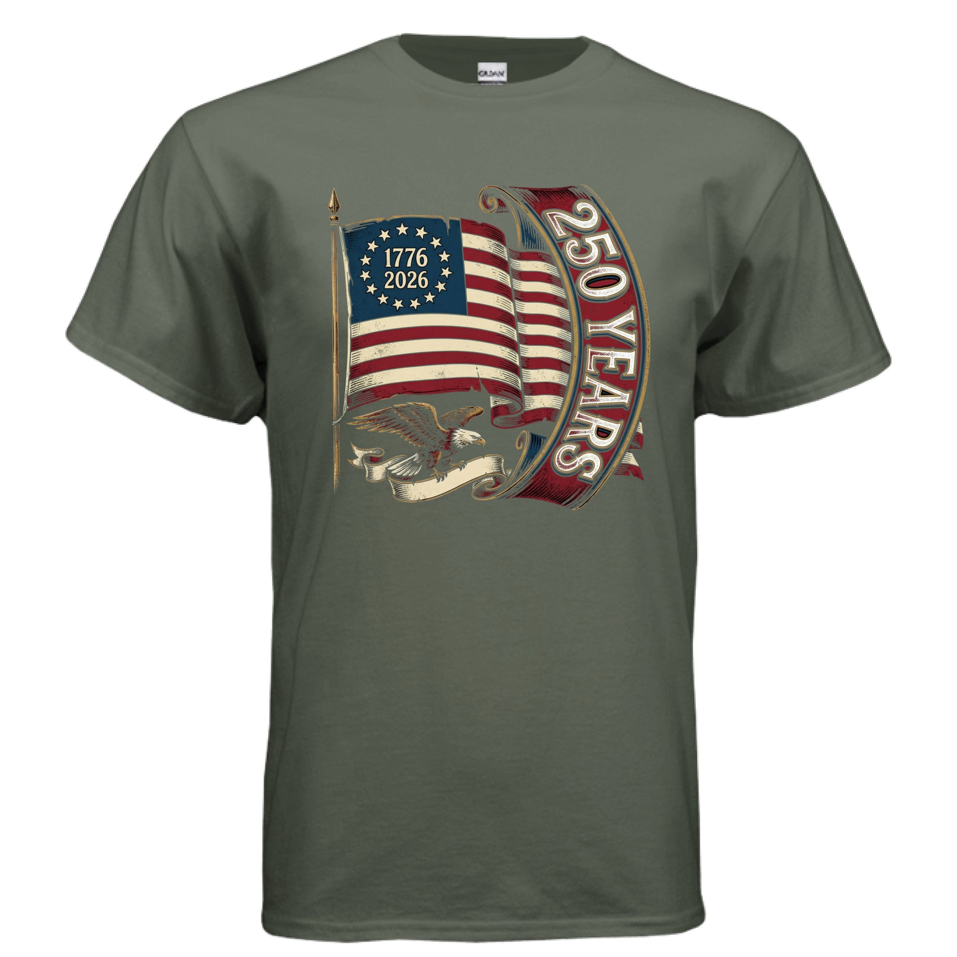 MILITARY GREEN - FRONT