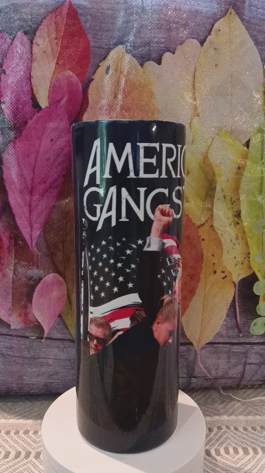 AMERICA GANGSTER TUMBLER