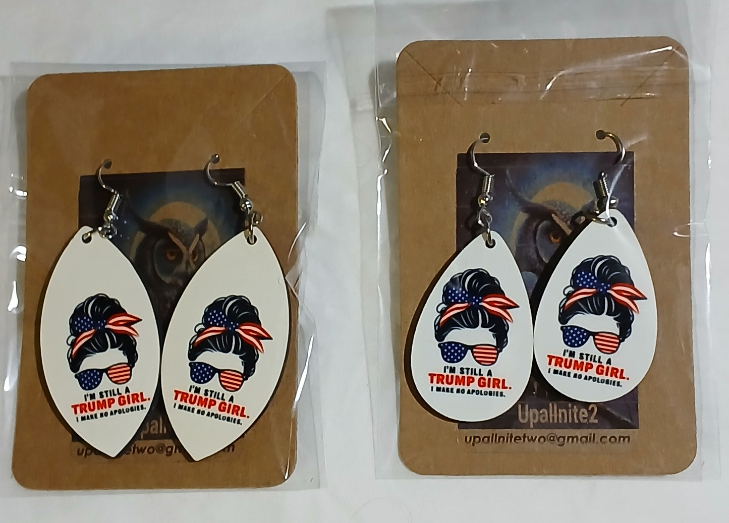 still a Trump girl earrings